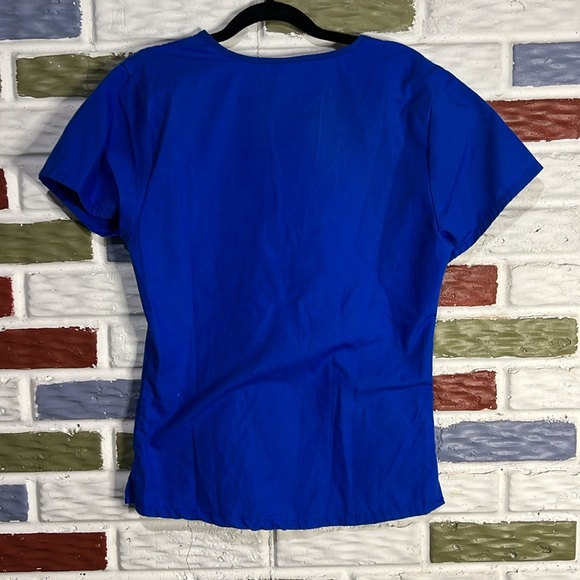 Denice Women’s Blue Scrub Top - Size Extra Small‎ - Picture 3 of 3